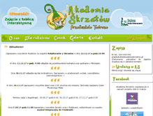 Tablet Screenshot of akademiaskrzatow.pl